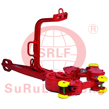 Q152-406/270(6-16in) HT200型吊钳
是石油钻井作业中上卸扣钻具和套管接头或接箍螺纹的工具，可通过更换扣合钳，变换各扣合台肩和销轴孔来改变扣合尺寸